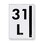 Boeing BAC27TCH0290 Marker, Container Position 31L Boeing BAC27TCH0290 Marker, Container Position 31L