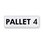 Polyester Marker, Pallet 4 Polyester Marker, Pallet 4