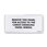 Boeing BAC27TEX2966 Polyester Marker, Remove This Panel For Boeing BAC27TEX2966 Polyester Marker, Remove This Panel For