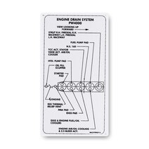Boeing BAC27TPPS5712 Aluminum Foil Marker Engine Drain Boeing BAC27TPPS5712 Aluminum Foil Marker Engine Drain