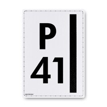 Boeing BAC27WCH367 Polyester Marker, P41 Boeing BAC27WCH367 Polyester Marker, P41
