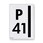 Boeing BAC27WCH367 Polyester Marker, P41 Boeing BAC27WCH367 Polyester Marker, P41