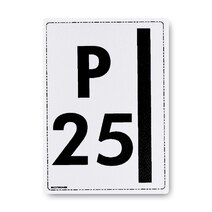 Boeing BAC27WCH400 Mylar Marker, P25 Boeing BAC27WCH400 Mylar Marker, P25