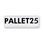 Polyester Marker, Pallet 25 Polyester Marker, Pallet 25