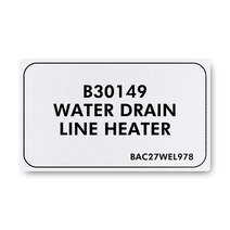 Boeing BAC27WEL978 Marker-B30149 Water Drain Line Heater Boeing BAC27WEL978 Marker-B30149 Water Drain Line Heater
