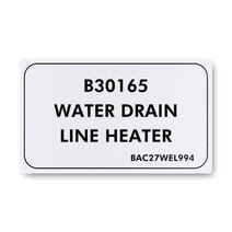 Boeing BAC27WEL994 Marker-B30165 Water Drain Line Heater Boeing BAC27WEL994 Marker-B30165 Water Drain Line Heater