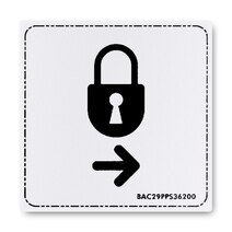 Boeing BAC29PPS36201 Marker, Lock Left Boeing BAC29PPS36201 Marker, Lock Left