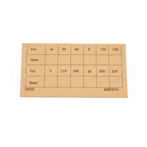 C23-807 Window Deviation Card, Plastic C23-807 Window Deviation Card, Plastic