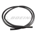 Thermoid® MILDTL6000D12 Hose, 1/2 in ID, 7/8 in OD, 1 ft L, Synthetic Rubber, Black