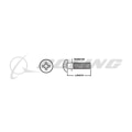 SCREW: PAN HD,MACHINE,ST