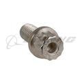 MS9575-06 Drilled Head Machine Bolt, 1/4-28, UNJF Thread Length L Thread, 1/2 in L