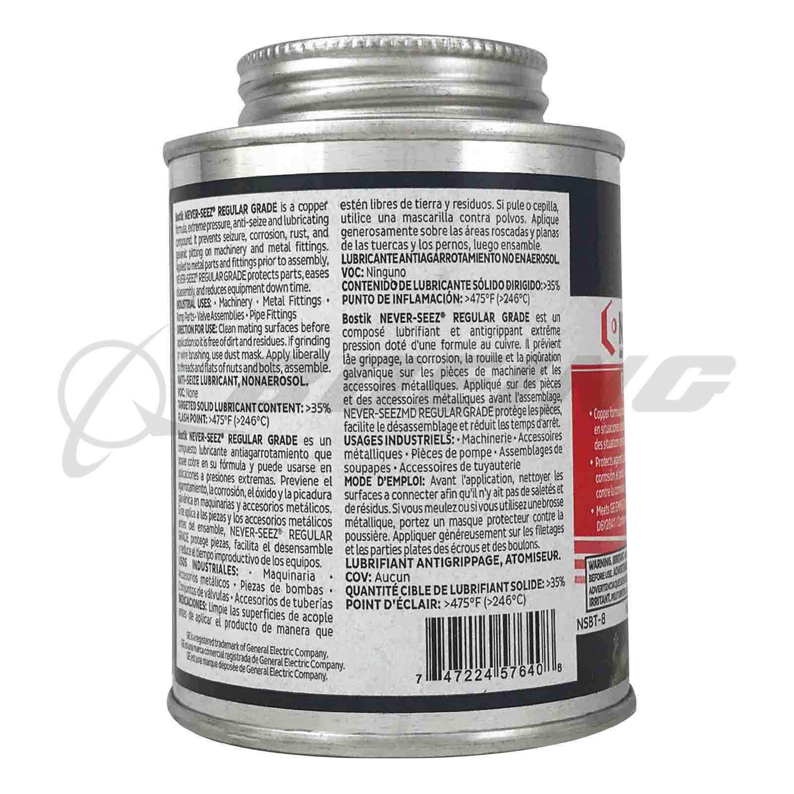 NSBT8=33 Chemicals Misc Aviation Compound Anti-Seize Lubricant 8