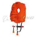 EAM XF-35 Series Twin-Cell Life Vest Orange, Crew, 5 Year Inspection