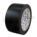 P0LYKEN223-2BLK Black Duct Cloth Rubber Tape, 48mm x 50m
