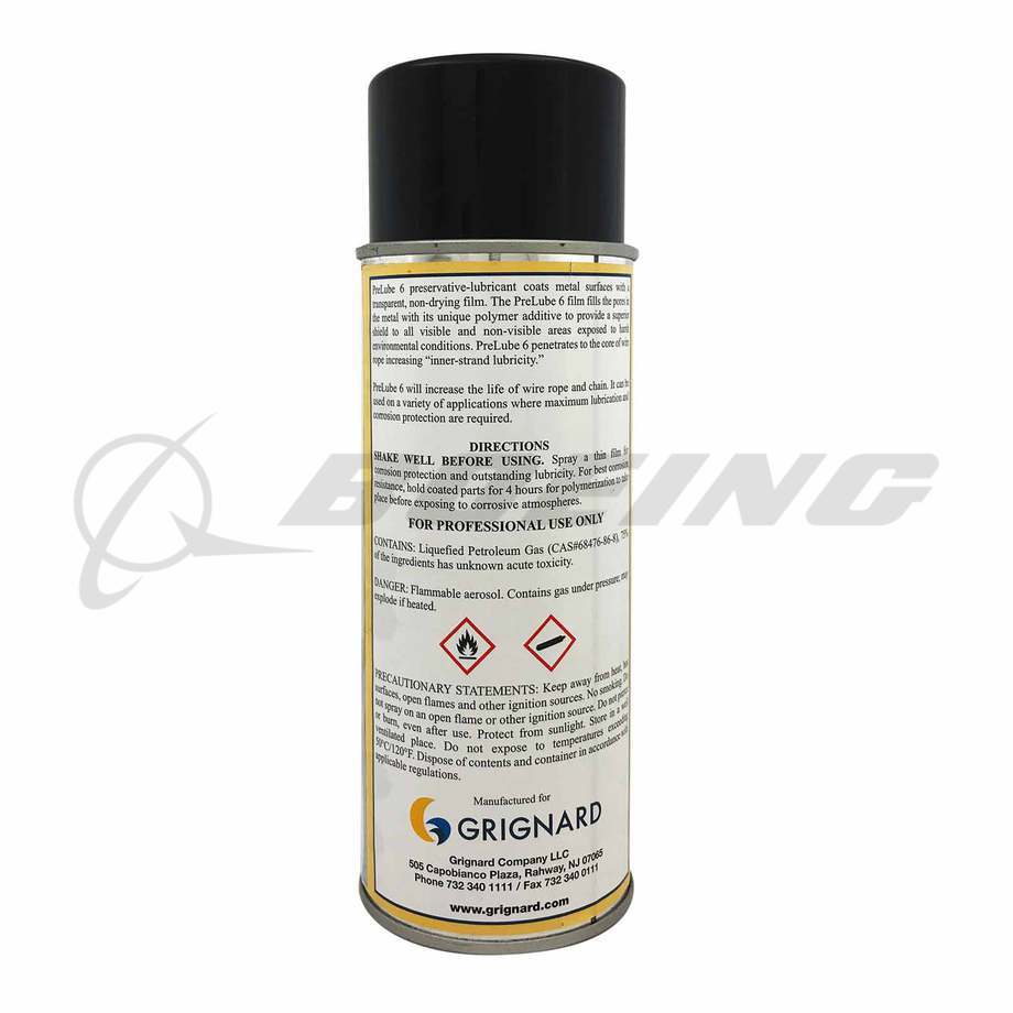 PRELUBE6-120Z=C4 Chemicals Misc Aviation Grignard PreLube 6 Preservative  Lubricant, 12 oz Aerosol Can-Boeing