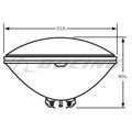 Q4681 Sealed Beam Lamp - PAR46 Bulb , 146 mm (53⁄4") Diameter