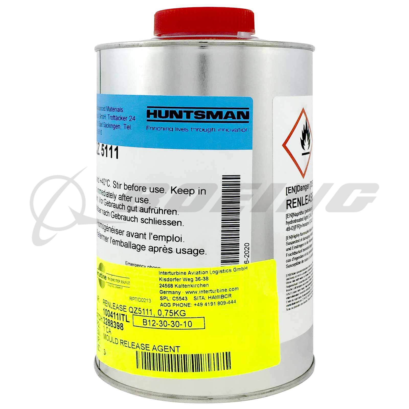 chemicalさん専用 QZ5111=33 Chemicals Misc Aviation Huntsman RENLEASE® QZ5111 Mold