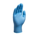 GLOVE: NITRILE,LG,BLU,POWDER FREE,100BX,
