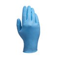 GLOVE: NITRILE,MED,BLU,POWDER FREE,100BX,