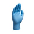 GLOVE: NITRILE,MED,BLU,POWDER FREE,100BX,
