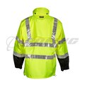 Kishigo® Lime Storm Stopper Pro Rainwear Jacket - Large/X Large RWJ100LXL