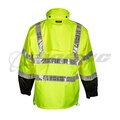 Kishigo® Lime Storm Stopper Pro Rainwear Jacket - Small RWJ100SM