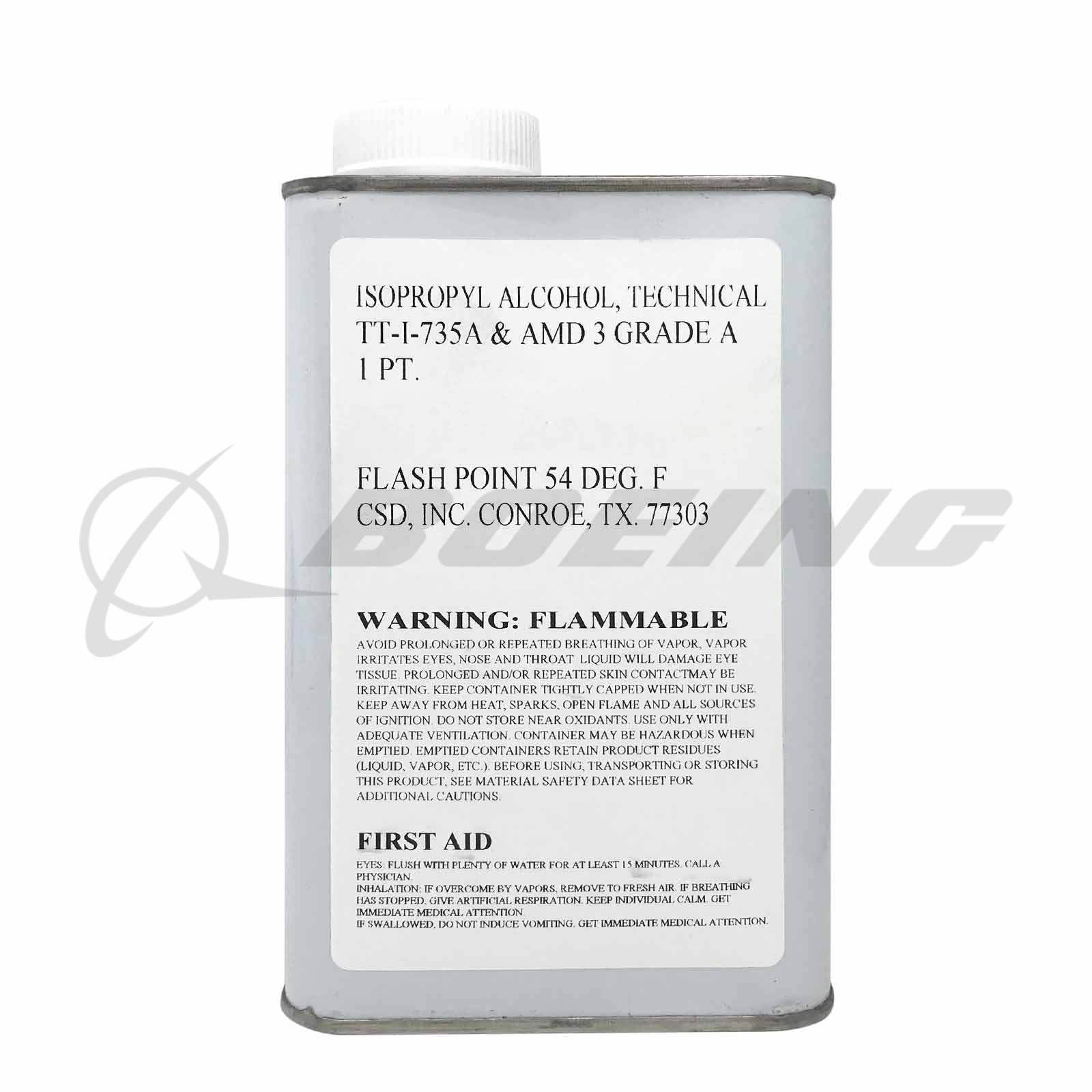 TT1735APT=76 Univar Solutions Aviation CLEANER: ISOPROPYL ALCOHOL