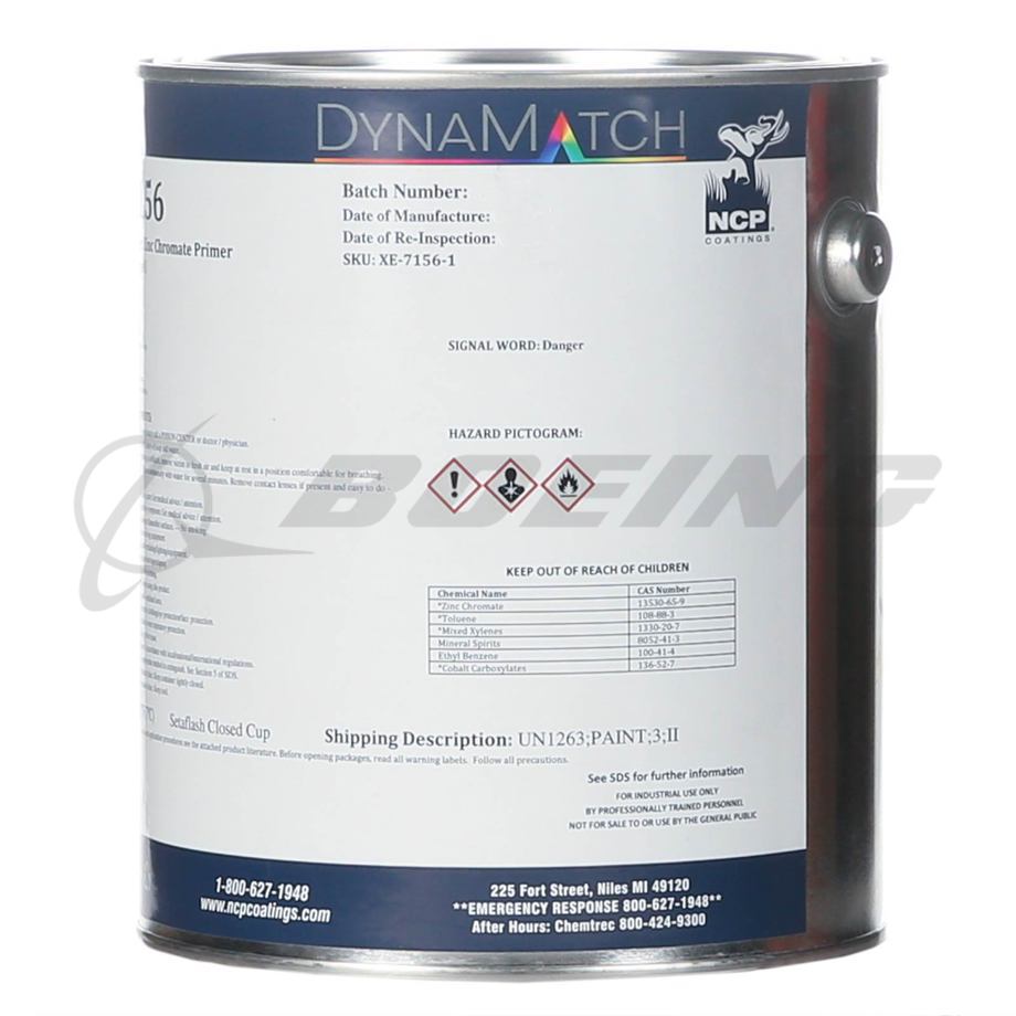 TTP1757YGL=C4 Chemicals Misc Aviation NCP Coatings TT-P-1757YGL