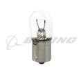 Wamco Miniature Lamp, 6 V, 510 mA, Incandescent, B6, BA15s Single Contact Bayonet, 3.4 CP