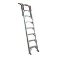 Ladder, Wing Inspection, 8 Ft, Swivel Rubber Feet