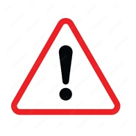 Caution Warning
