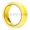 3M™ Riveters Tape 695, Yellow with White Adhesive, 1 in x 36 yd, 3 mil, 36 rolls per case