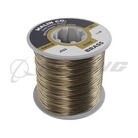 Malin 032BRASS1LB Breakaway Wire, 0.032 in Dia, Brass Conductor, 1 lb Packaging, Spool Package