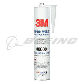 3M™ Windo-Weld™ Super Fast Urethane, 08609, Black, 10.5 fl oz Cartridge, 12 per case