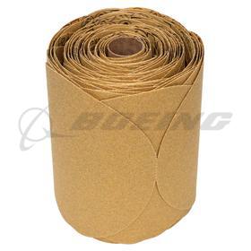 3M™ Stikit™ Gold Disc Roll, 01443, 6 in, P80A, 125 discs per roll, 10 rolls per case