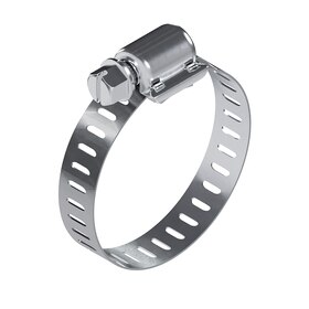 Breeze® Aero-seal® 10028H Hose Clamp, Worm-Gear, Perforated Band, 1-5/16 To 2-1/4-Inch Diameter, 9/16-Inch Width