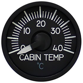INDICATOR, CABIN AIR TEMPERATURE,