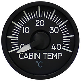 Rogerson-Kratos 115-230 Temperature Indicator, For Fixed Wing Aircraft