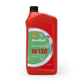 Aeroshell® 120WQT Piston Engine Oil W120, 1QT