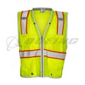 Kishigo® Lime Premium Brilliant Series Heavy Duty Vest - Medium 1510M