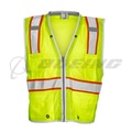 Kishigo® Lime Premium Brilliant Series Heavy Duty Vest - X-Large 1510XL