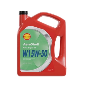 Shell® 15W50, Ducati Piston and Aircraft Piston Engine Oil, 5L