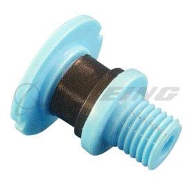 220542: Semco® Standard Nozzle, 4 in L, 410, Polyethylene