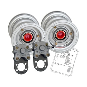 Cleveland Wheels & Brakes® Wheel & Brake Conversion Kit 199-08401