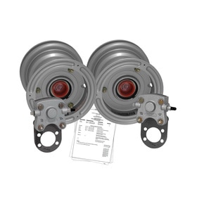 Cleveland Wheels & Brakes® Wheel and Brake Conversion Kit 199-46