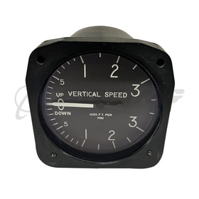 Bell Helicopter Vertical Speed Indicator, Serviceable