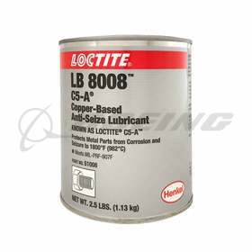 LOCTITE® Non-Curing Anti-Seize Lubricant, Paste, Copper, 1825 days, 2.5 lb