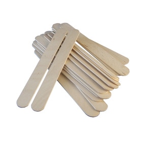 Mckesson 484942 Tongue Depressor, Senior, 6 in L, 17.5 mm W, Wood, A4649, Bulk Packaging