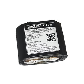 Artex 8322 ELT Battery, Lithium