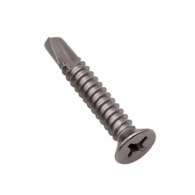 8RX1-2FHBSS Self-Tapping Screw, Stainless Steel, Head Type Flat, Point Type B, Length – ½-Inch, #8 Dia